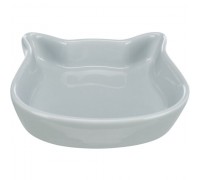 Миска керамічна для кішок Trixie Морда Кота 0,25л/12см 24497