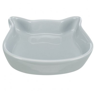 Миска керамічна для кішок Trixie Морда Кота 0,25л/12см 24497