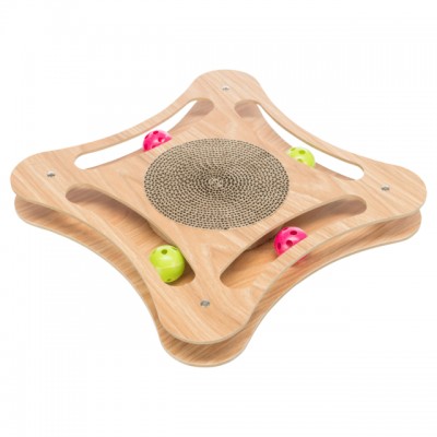 Кігтеточка для кішок Trixie трек з котячою м'ятою 35х4х35см 48021