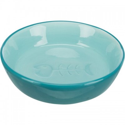 Миска керамічна для кішок Trixie з рибкою 0,2л/13см 24492