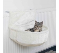 М'яке підвісне місце для кішок на радіатор Trixie Cuddly Bag for Radiator 45х13х33см 43140