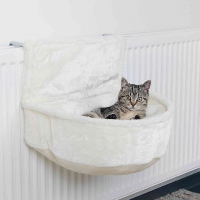 М'яке підвісне місце для кішок на радіатор Trixie Cuddly Bag for Radiator 45х13х33см 43140