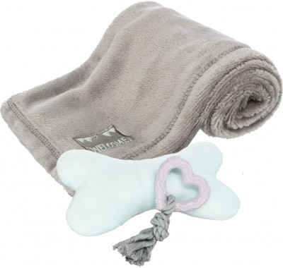 Набір для цуценят Trixie Junior Puppy Set ковдру + 2 іграшки 15581