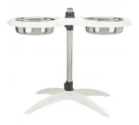 Підставка з мисками для собак Trixie 1,6л +2 миски/ø21см (висота 54 см) 25006