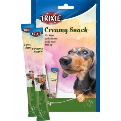Ласощі для собак Trixie Creamy Snacks з куркою 5х14 г 31900
