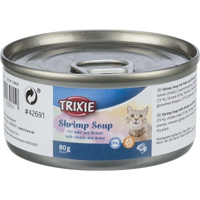 Вологий корм для кішок Trixie Суп курка/креветка 80 г 42691