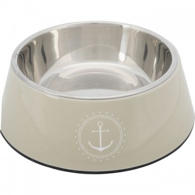 Миска для собак Trixie BE NORDIC, меламін/нержавіюча сталь 0,4л/17см 25064
