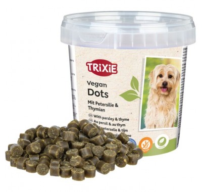 М'які ласощі для собак Trixie Vegan Dots (петрушка/чебрець), 200г 31294