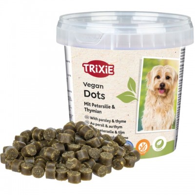 М'які ласощі для собак Trixie Vegan Dots (петрушка/чебрець), 200г 31294