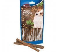 Ласощі для собак Trixie Insect Sticks Жувальні палички для собак з харчовою алергією (борошно/хробаки), 80г 31659
