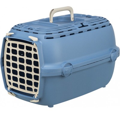 Переноска для собак та кішок Trixie Relax 1 XS до 6 кг, синя 32х30х48см 398402
