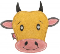Іграшка для собак Trixie "Корова", натуральна шкіра, 17см 35991