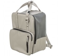 Рюкзак для собак Trixie CityStyle до 8кг, світло-сірий 30х20х40см 28832