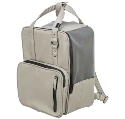 Рюкзак для собак Trixie CityStyle до 8кг, светло-серый 30х20х40см 28832