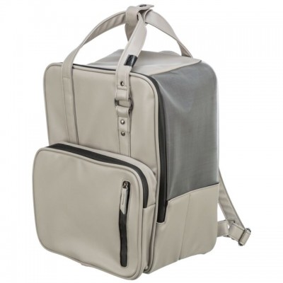 Рюкзак для собак Trixie CityStyle до 8кг, світло-сірий 30х20х40см 28832