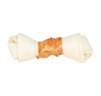 Ласощі для собак Trixie Кістка Denta Fun з вузлами (курка), 15см/70г 31323