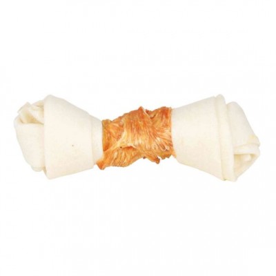 Ласощі для собак Trixie Кістка Denta Fun з вузлами (курка), 15см/70г 31323