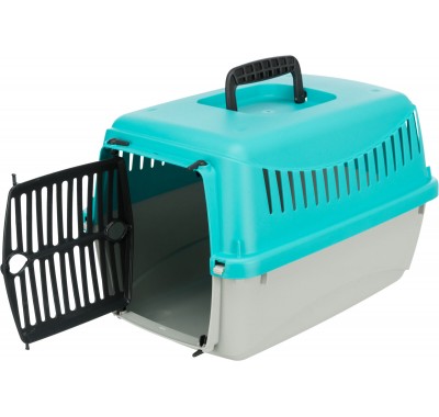 Переноска для котів та собак Trixie Сapri XXS берюзова до 4 кг, 26x25x39cм 39803