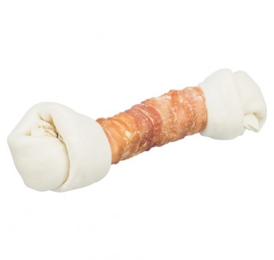 Ласощі для собак Trixie Кістка Denta Fun велика з куркою, 40см/500г 31175