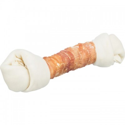 Ласощі для собак Trixie Кістка Denta Fun велика з куркою, 40см/500г 31175