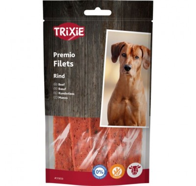Ласощі для собак Trixie PREMIO Filets Філе яловичини, 80г 31859