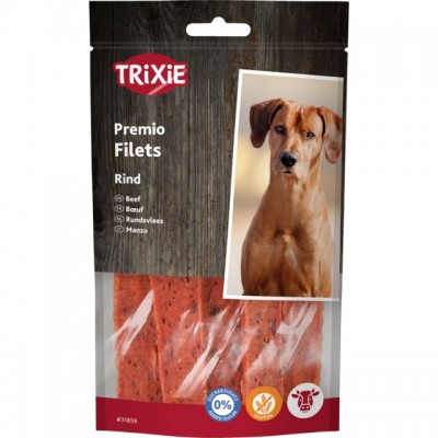 Ласощі для собак Trixie PREMIO Filets Філе яловичини, 80г 31859