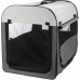М'яка сумка-переноска для собак Trixie Basic M, сіра 80x55x65см 39704