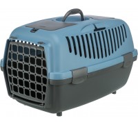 Переноска для котів та собак Trixie Capri 2 S блакитна до 8кг, 37x34x55cм 39822