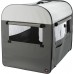 М'яка сумка-переноска для собак Trixie Basic M, сіра 80x55x65см 39704