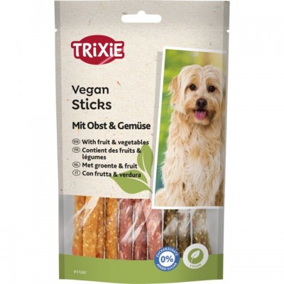 Ласощі для собак Trixie Vegan Sticks Веганські палички (фрукти/овочі), 100г 31287
