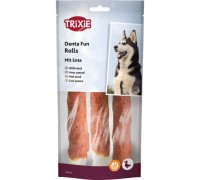 Ласощі для собак Trixie Паличка для чищення зубів з качкою DENTAfun 140г/17см (3шт) 31373
