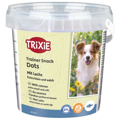 Ласощі для собак Trixie Soft Snack Mini Trainer Dots з лососем 500г 31527