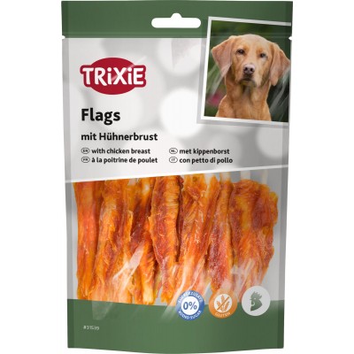 Ласощі для собак Trixie Premio Chicken Flags куряча грудка 100г 31539