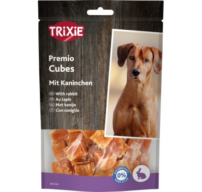 Ласощі для собак Trixie Premio Rabbit Cubes кролик 100г 31545