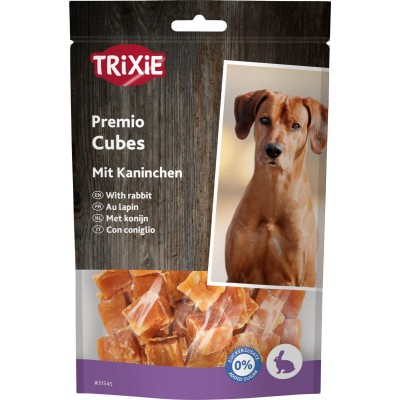 Ласощі для собак Trixie Premio Rabbit Cubes кролик 100г 31545