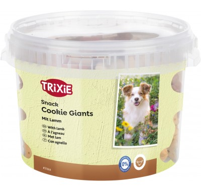Ласощі для собак Trixie Giants Печиво з ягнятком, 1250г 31664
