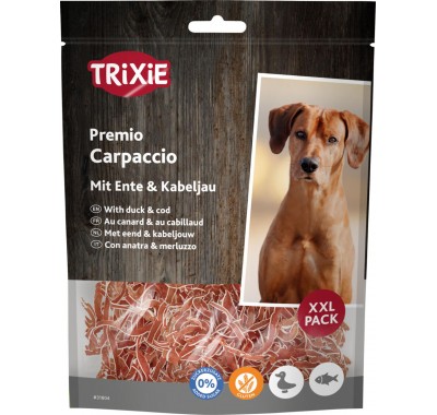 Ласощі для собак Trixie Premio Carpaccio качка/риба 80г 31804