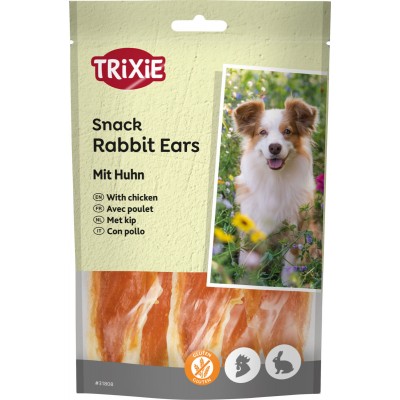 Ласощі для собак Trixie PREMIO Rabbit Ears з кролячими вухами та філе курки 80г 31808