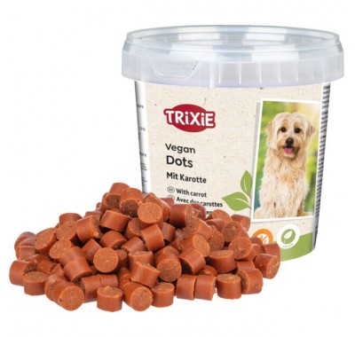 М'які ласощі для собак Trixie Vegan Dots (морква), 200г 31295