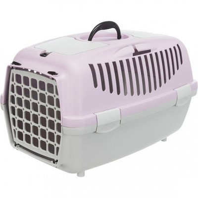 Переноска для котів та собак Trixie Capri 2 S світло-бузкова до 8 кг, 37x34x55cм 39823
