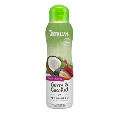 TropiClean Berrye&Coconut Шампунь для кошек и собак ягоды и кокос