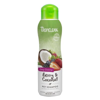 TropiClean Berrye&amp;Coconut Шампунь для котів та собак ягоди та кокос