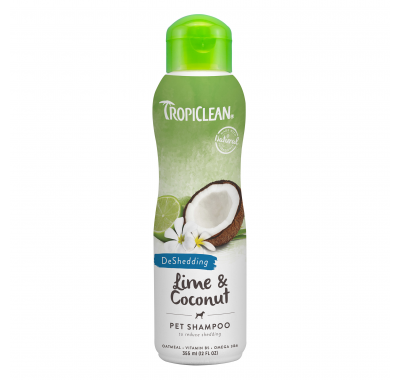 TropiClean Lime&amp;Coconut 355ml Шампунь для котів та собак лайм та кокос