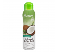 TropiClean Oatmeal&amp;Tea Tree Шампунь для собак вівсяне борошно та чайне дерево
